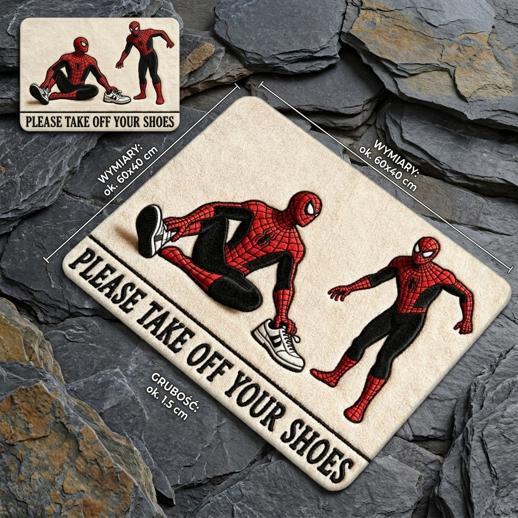 Dywan 2D Spidey