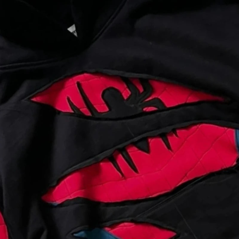 Spidey bluza unisex  (Motyw -  odkryty kostium)