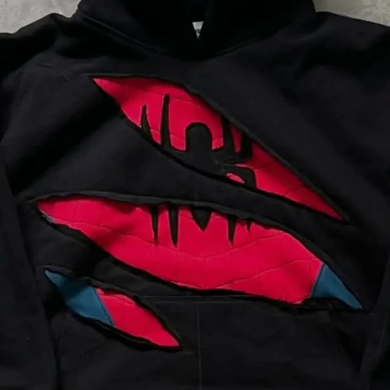Spidey bluza unisex  (Motyw -  odkryty kostium)