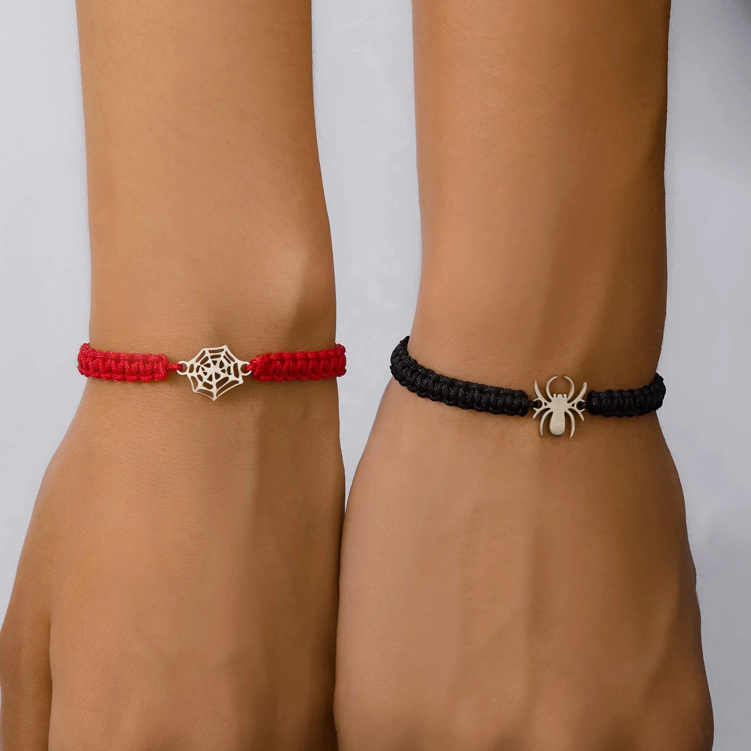 Bransoletka Spidey dla Par | Regulowana Pleciona