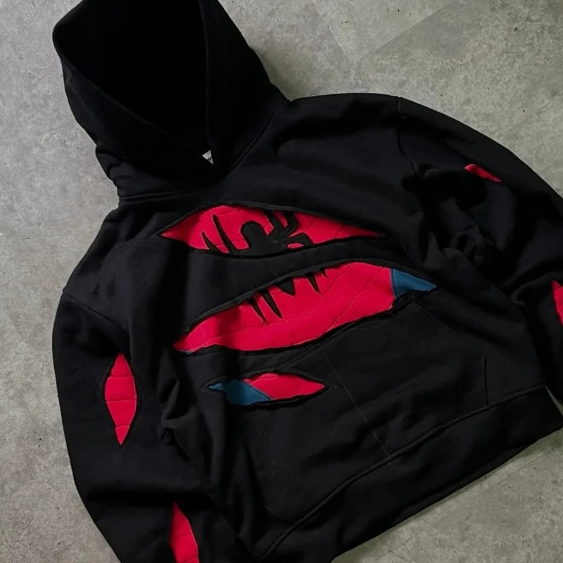 Spidey bluza unisex  (Motyw -  odkryty kostium)