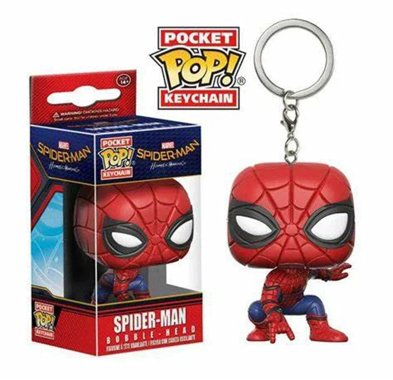 Funko Pop Marvel Spider-Man | Breloczek Figurka Winylowa | 14 Wzorów
