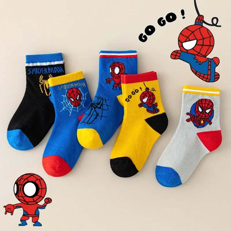 Skarpetki dla najmłodszych fanów Spideya 🕷️ (Różne kategorie wiekowe)