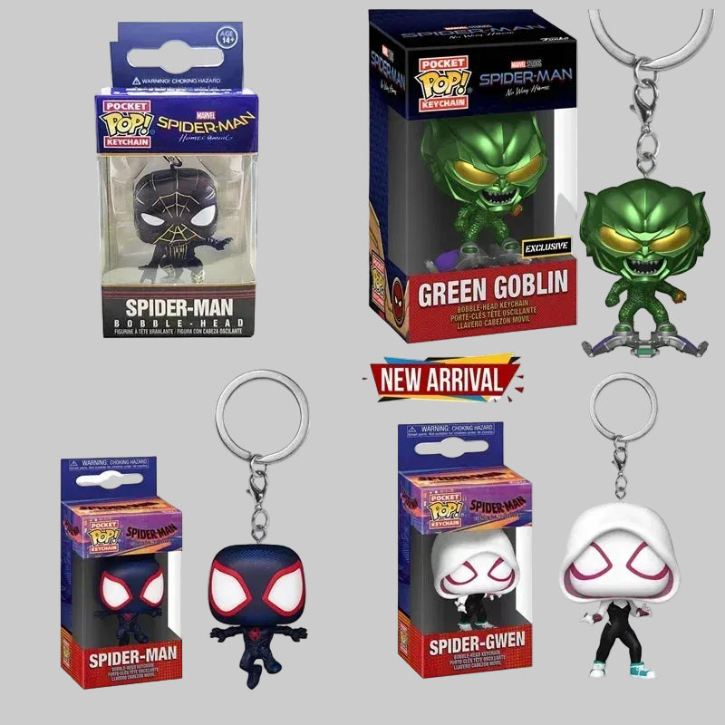 Funko Pop Marvel Spider-Man | Breloczek Figurka Winylowa | 14 Wzorów