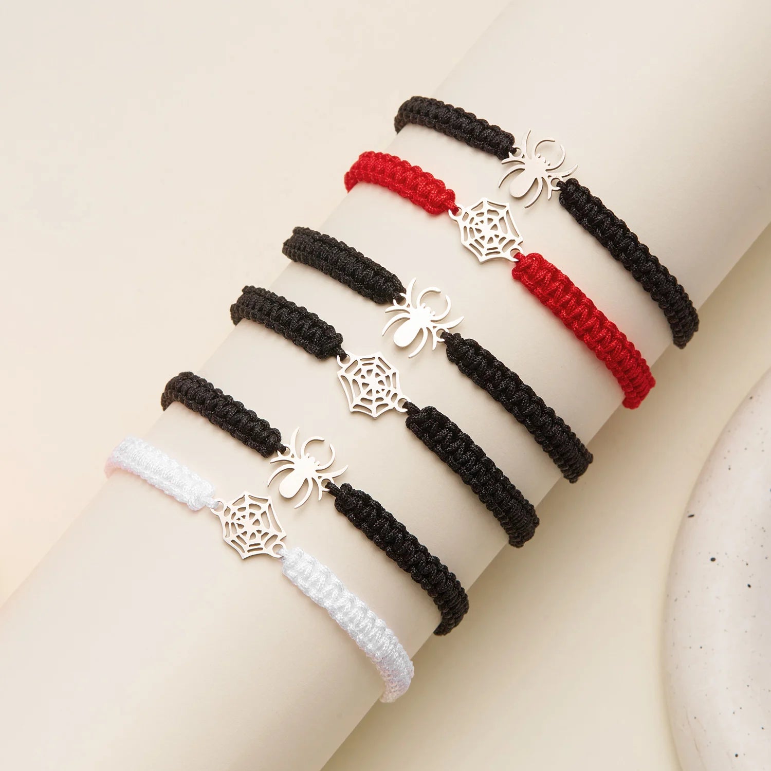 Bransoletka Spidey dla Par | Regulowana Pleciona