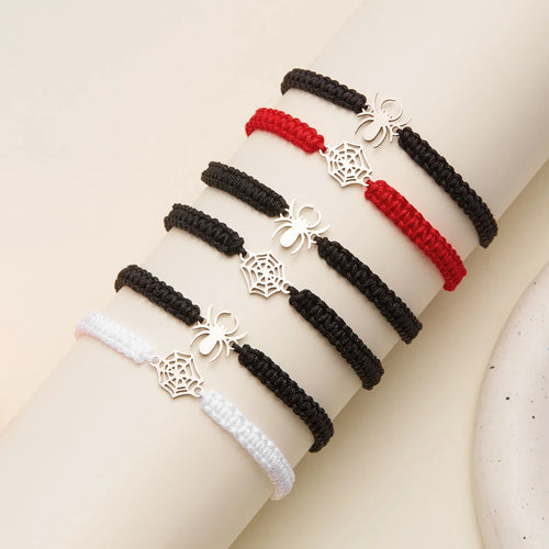 Bransoletka Spidey dla Par | Regulowana Pleciona